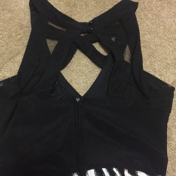 CRYSTAL DOLL PATTERNED MAXI DRESS - Picture 4 of 7